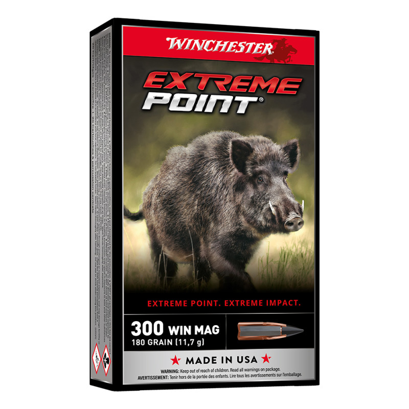 MUNITIONS BALLES WINCHESTER 300WM EXTREME POINT CX300XP1