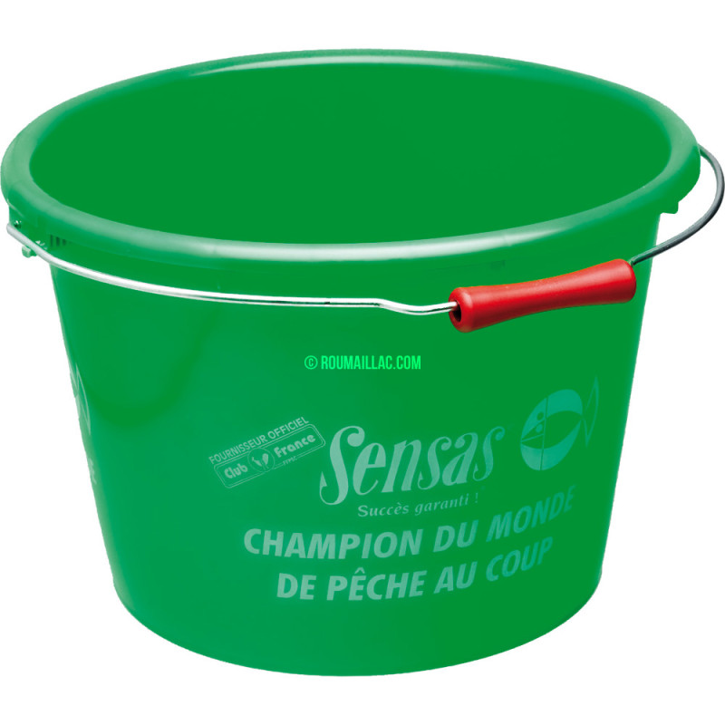 SEAU A AMORCE VERT 15 LITRES