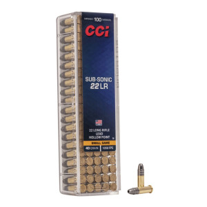 MUNITIONS CCI 22LR SUBSONIC