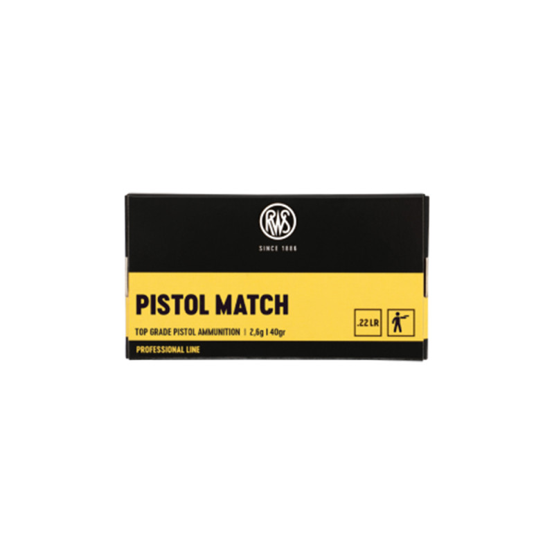 MUNITIONS RWS SPORT LINE PISTOL MATCH 22LR 2132443