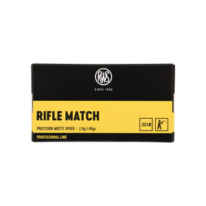 MUNITIONS RWS PROFESSIONAL LINE 22LR RIFLE MATCH 2134225