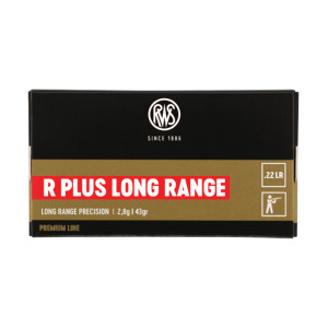 MUNITIONS 22LR RWS PREMIUM LINE R PLUS LONG RANGE 2414036