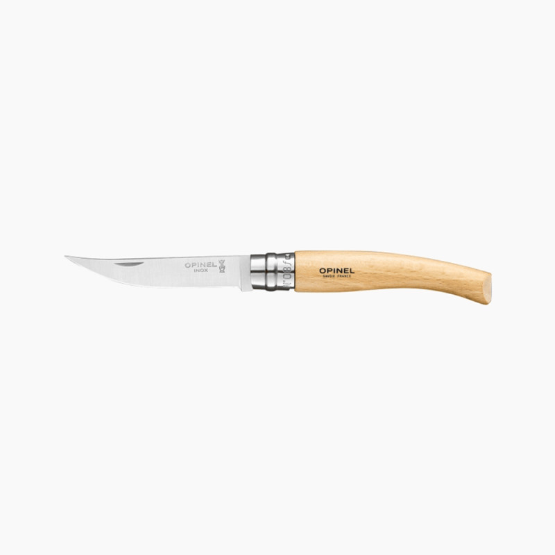 COUTEAU OPINEL EFFILÉ N°08 HÊTRE