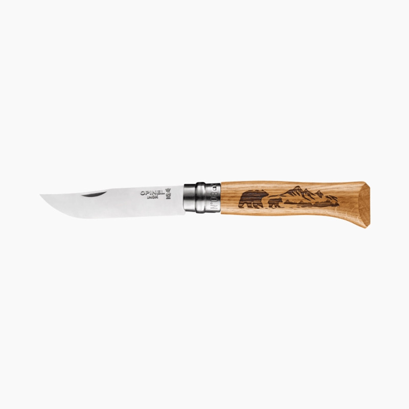 COUTEAU OPINEL N°08 ANIMALIA AMERICA OURS