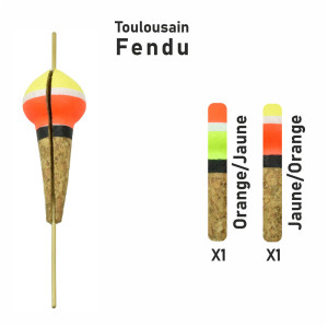 FLOTTEUR GARBOLINO STREAMLINE TOULOUSAINS FENDU X2