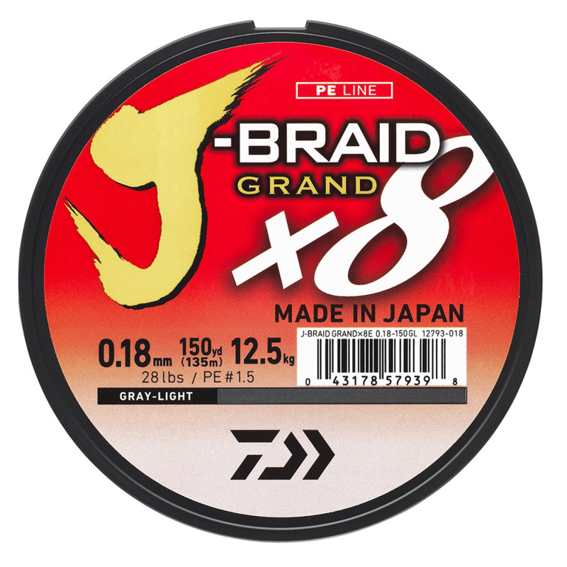 TRESSE J-BRAID GRAND X8 MULTICOLOR
