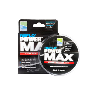 NYLON PRESTON REFLO POWER MAX NOIR 150 M