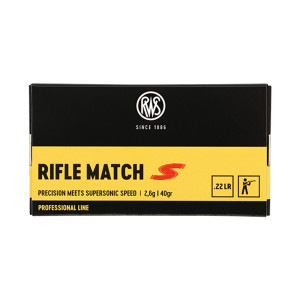 MUNITIONS RWS PROFESSIONAL LINE 22LR RIFLE MATCH S 2314372