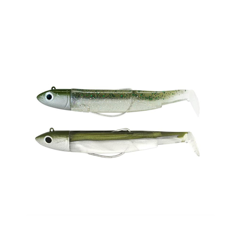 LEURRE FIIISH BLACK MINNOW DOUBLE COMBO OFF SHORE 25G