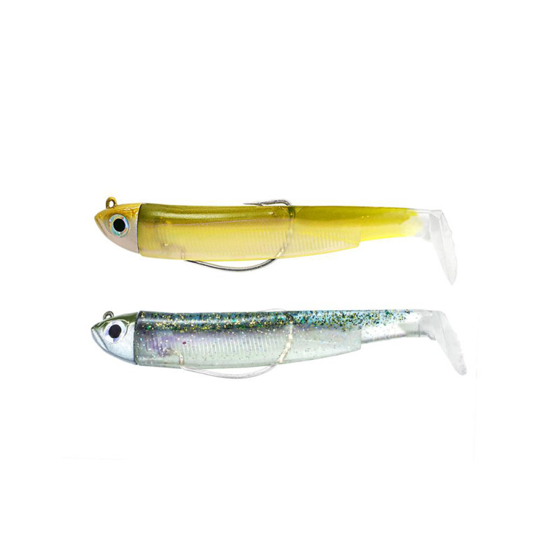 LEURRE FIIISH BLACK MINNOW DOUBLE COMBO SHORE 5G