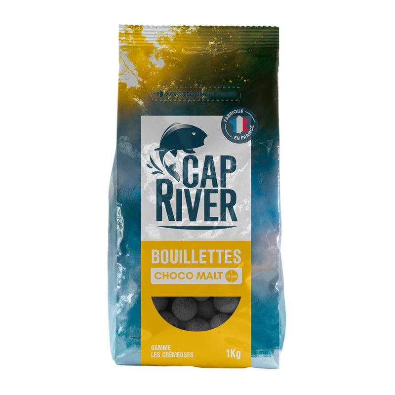 BOUILLETTE CHOCO MALT 2.5KG CAP RIVER