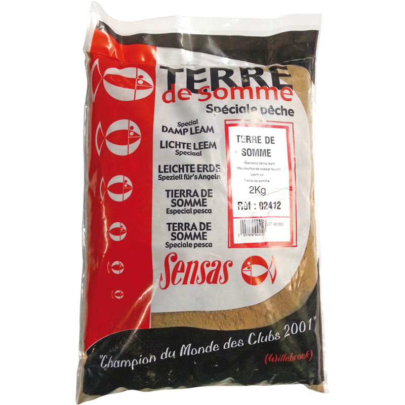 TERRE DE SOMME POUR AMORCE SENSAS 2KG