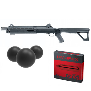 PACK FUSIL A POMPE UMAREX T4E HDX68 16 JOULES 2.4746