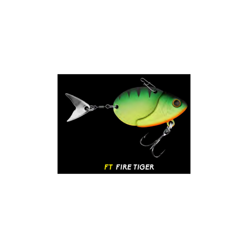 Leurre fishus esparrall spin tail 45