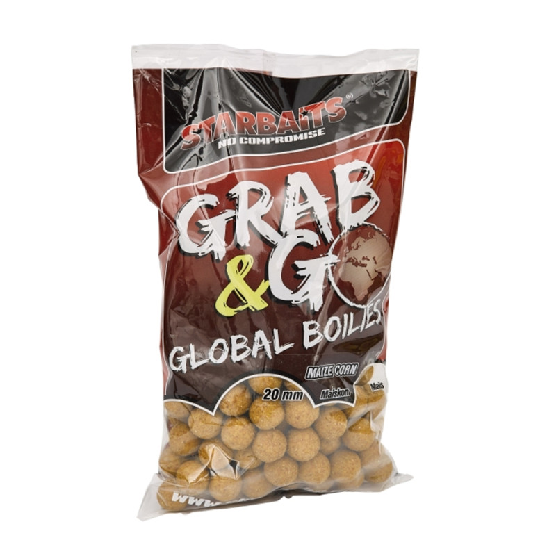 BOUILLETTE STARBAITS GRAB & GO GLOBAL BOILIES 1KG