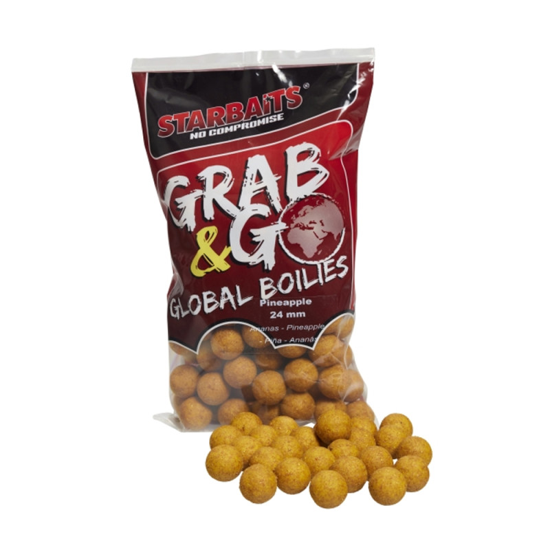 BOUILLETTE STARBAITS GRAB & GO GLOBAL BOILIES 1KG