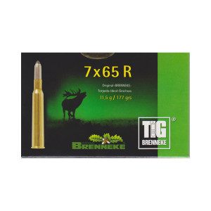 MUNITIONS BALLES BRENNEKE TIG 7X65R