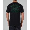 T-SHIRT SALTY CREW GREEN RAT PACK PREMIUM BLACK