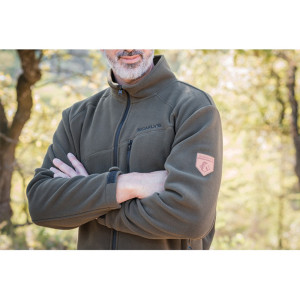 VESTE POLAIRE SOMLYS HAUTE DENSITÉ VERT