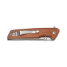COUTEAU BÖKER MAGNUM STRAIGHT BROTHER WOOD