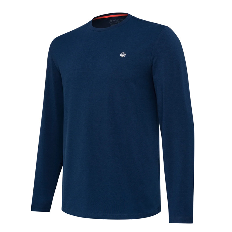 T-SHIRT MANCHES LONGUES BERETTA TEAM BLEU