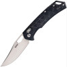 COUTEAU SRM LAME CLIP POINT MANCHE NOIR