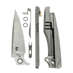 COUTEAU MAX KNIVES IKE TORPEN STONEWASH