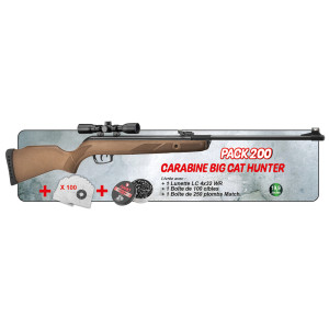 PACK CARABINE GAMO BIG CAT...
