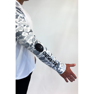 T-SHIRT OUTWATER CAMP ONE FISH CAMO