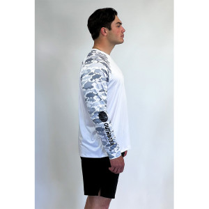 T-SHIRT OUTWATER CAMP ONE FISH CAMO