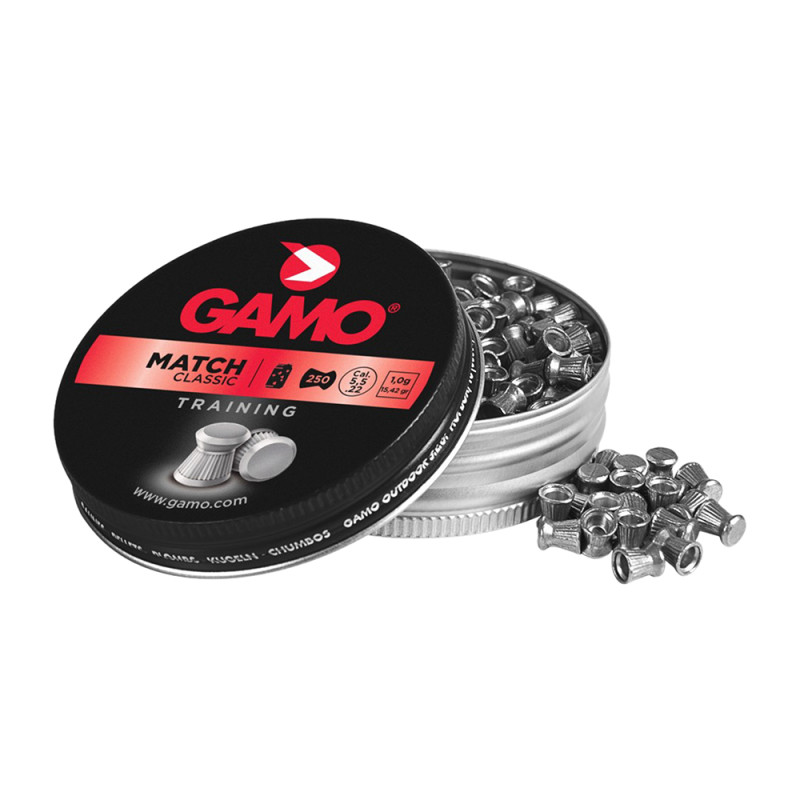 PLOMBS GAMO MATCH 5.5MM PAR 250