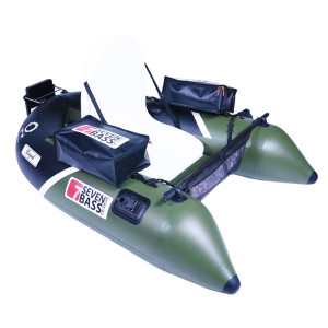 FLOAT TUBE SEVEN BASS BRIGAD KAKI BLACK