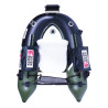 FLOAT TUBE SEVEN BASS BRIGAD KAKI BLACK