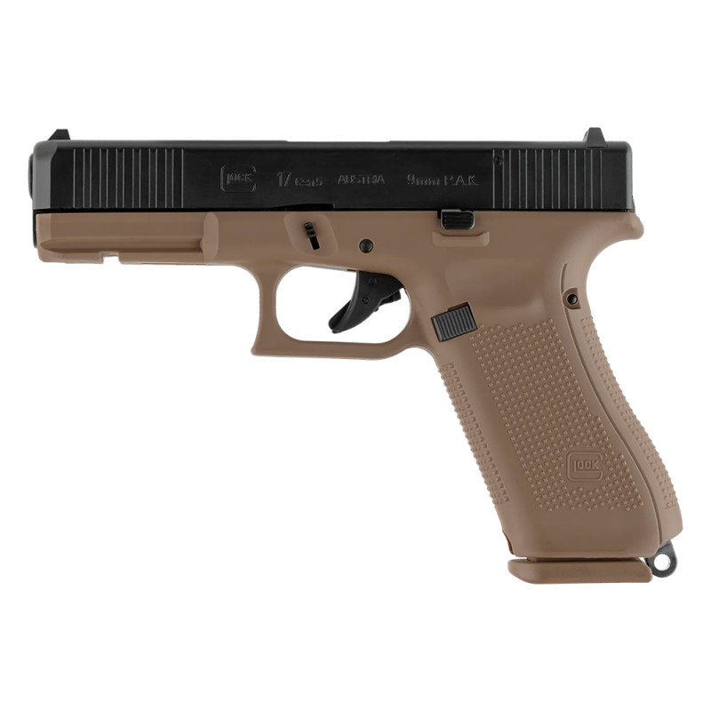 PISTOLET GLOCK 17 GEN5 9MM A BLANC COYOTE ÉDITION LIMITÉE FRENCH ARMY