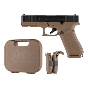 PISTOLET GLOCK 17 GEN5 9MM A BLANC COYOTE ÉDITION LIMITÉE FRENCH ARMY