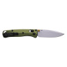 COUTEAU BENCHMADE MINI BUGOUT MANCHE ALU VERT