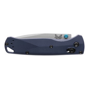 COUTEAU BENCHMADE BUGOUT MANCHE ALU BLEU