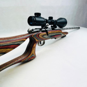 CARABINE SAVAGE ARMS MAK II BSEV 22LR + LUNETTE 3-9X56