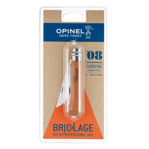 COUTEAU OPINEL N°08 CARBONE