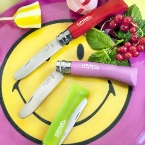 COUTEAU MON PREMIER OPINEL FUCHSIA