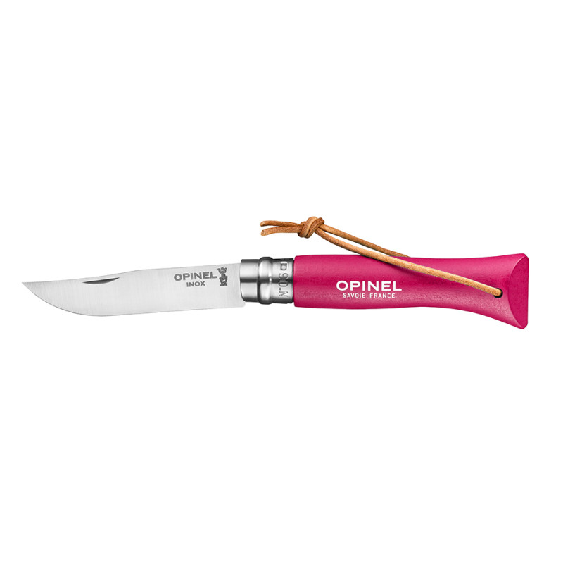 COUTEAU OPINEL BAROUDEUR N°6 FRAMBOISE