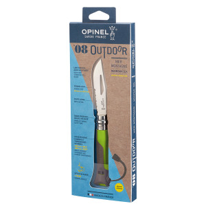 COUTEAU OPINEL N°08 OUTDOOR