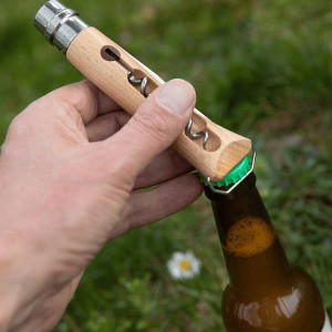 COUTEAU OPINEL N°10 TIRE BOUCHON DECAPSULEUR