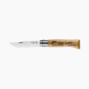 COUTEAU OPINEL N°08 ANIMALIA