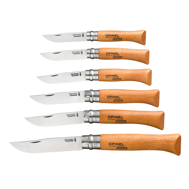 COUTEAU OPINEL N°06 CARBONE