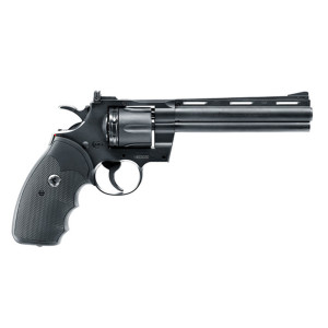 REVOLVER POLICE PYTHON 357 MAGNUM 6 NOIR A PLOMB