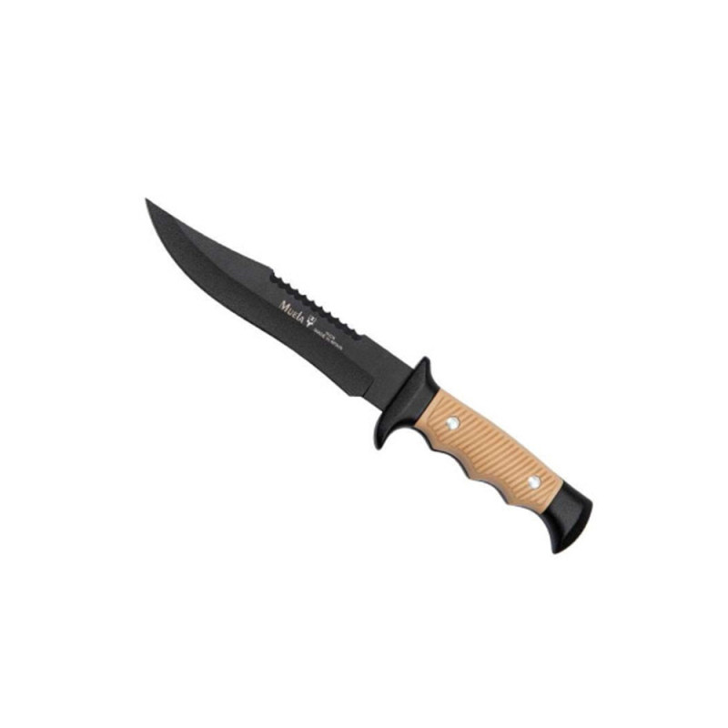 POIGNARD MUELA 5161 NOIR/SABLE 16CM INOX
