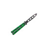 COUTEAU PAPILLON D'ENTRAINEMENT THIRD INOX VERT