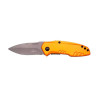 COUTEAU THIRD ALUMINIUM ORANGE 9CM INOX