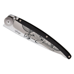 COUTEAU DEEJO CAFE RACER EBENE